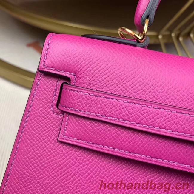 Hermes original Kelly Epsom Leather KL32 rose