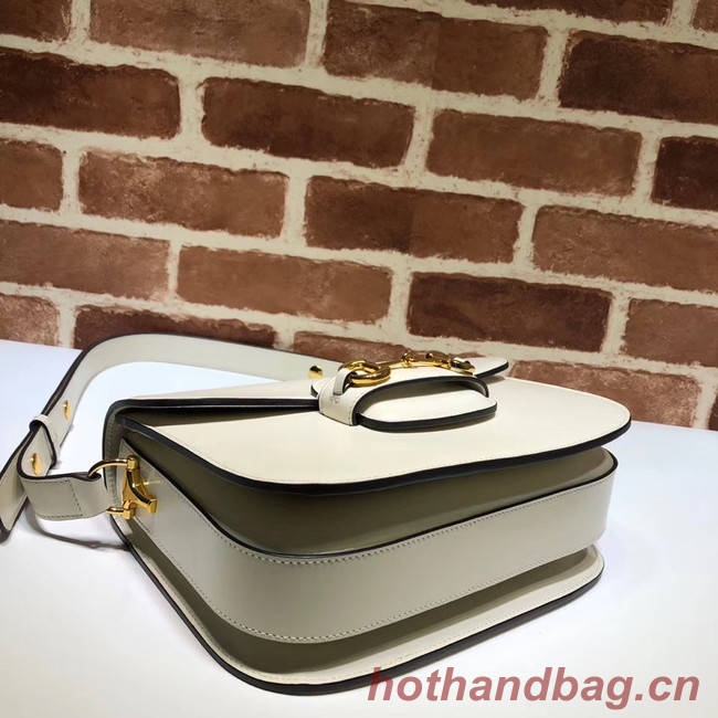 Gucci 1955 leather shoulder bag 602204 white