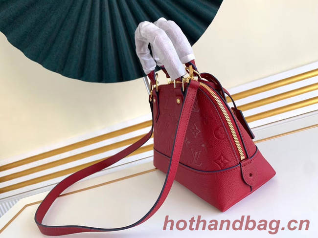 Louis Vuitton Original Monogram Empreinte NEO ALMA BB M44866 Cherry Berry