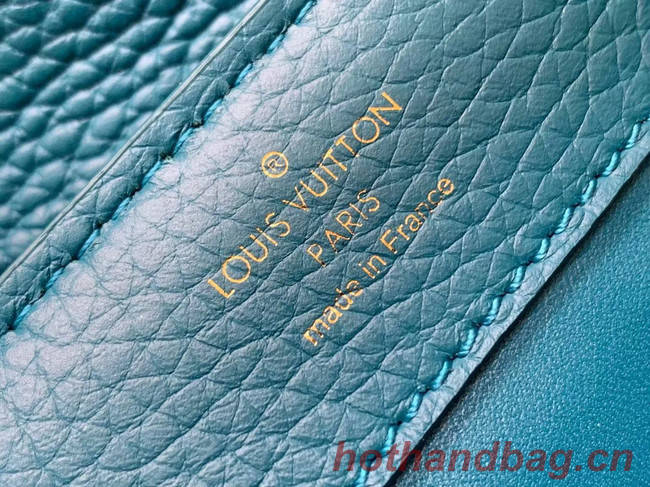 Louis Vuitton Original Taurillon leather CAPUCINES BB M95509 blue