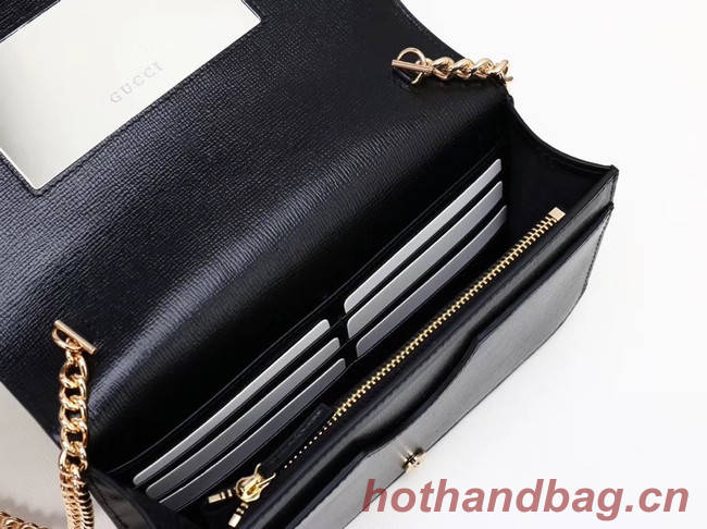 Gucci GG Marmont mini shoulder bag 600663 black