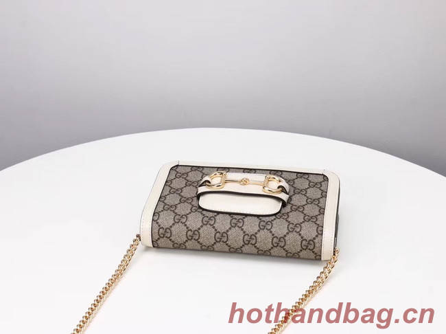 Gucci GG Marmont mini shoulder bag 600663 white