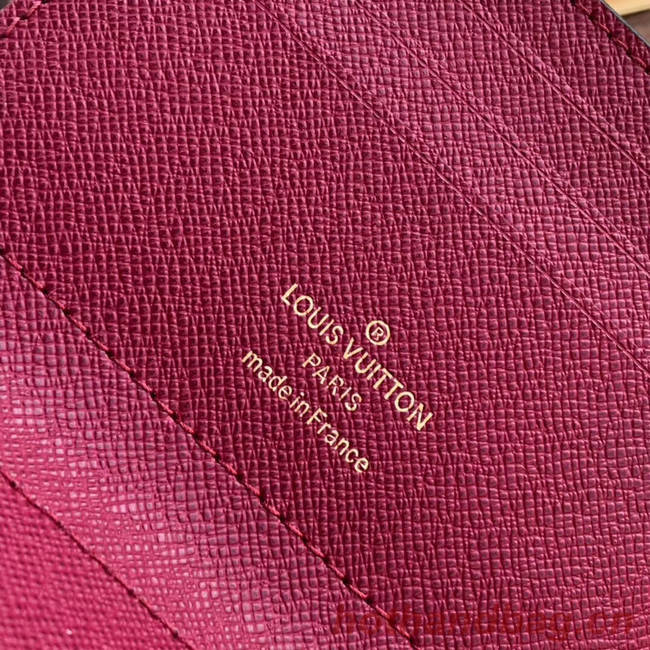 Louis Vuitton Monogram Canvas Card Holder M66533  Purplish 