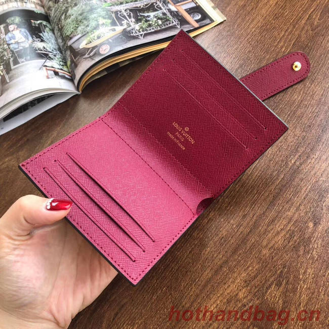 Louis Vuitton Monogram Canvas Card Holder M66533  Purplish 