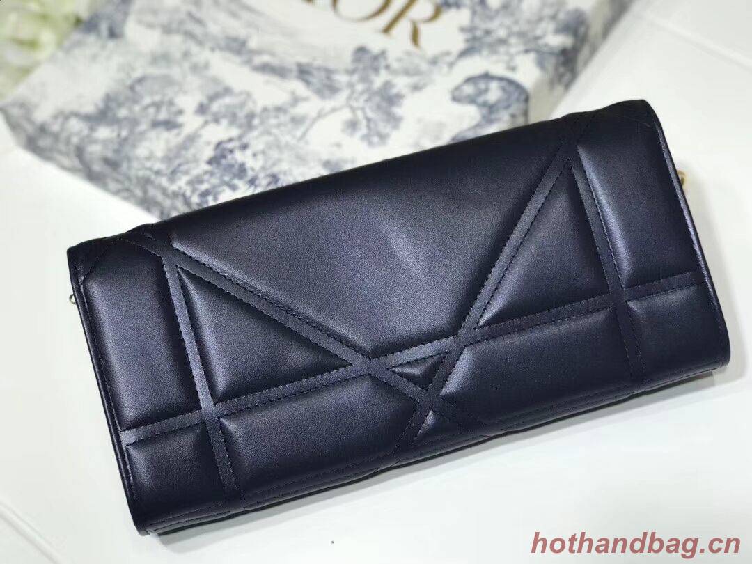 DIOR CLUTCH  gold-tone metal C1040A black