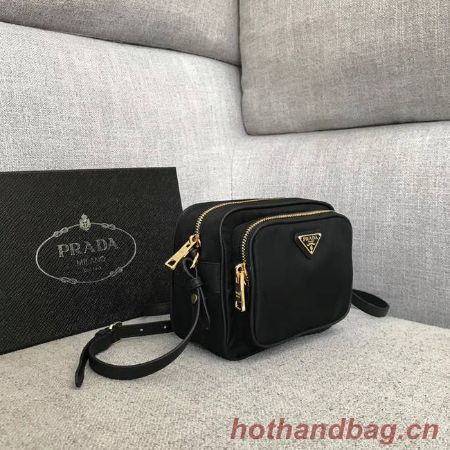 Prada Nylon Shoulder Bag 82022 black