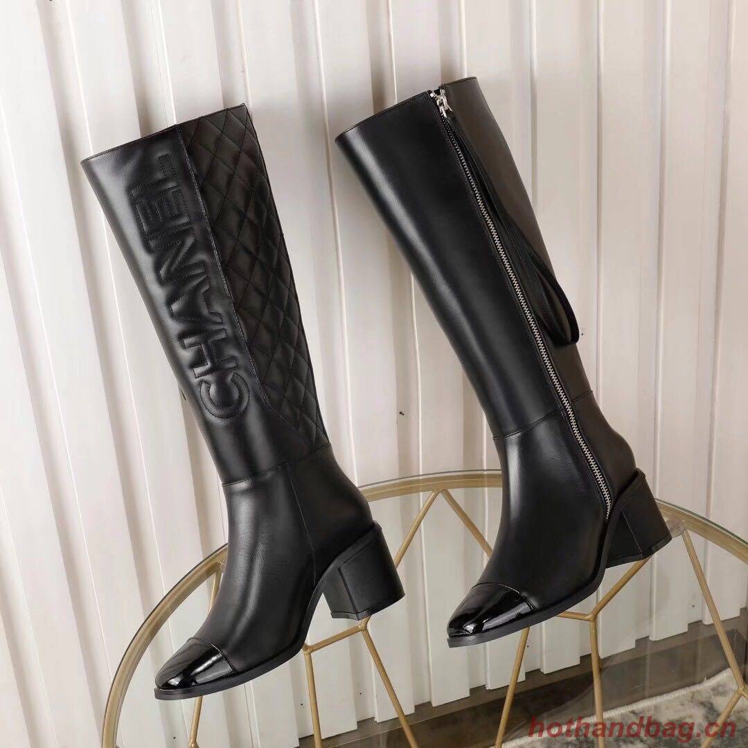 Chanel Boots Shoes CH2785 Black