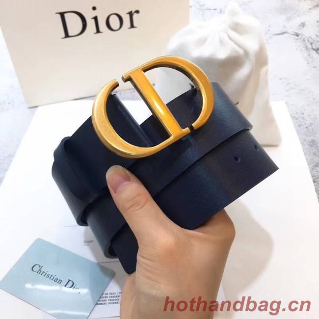 Dior Calf Leather Belt Wide with 40mm 5362