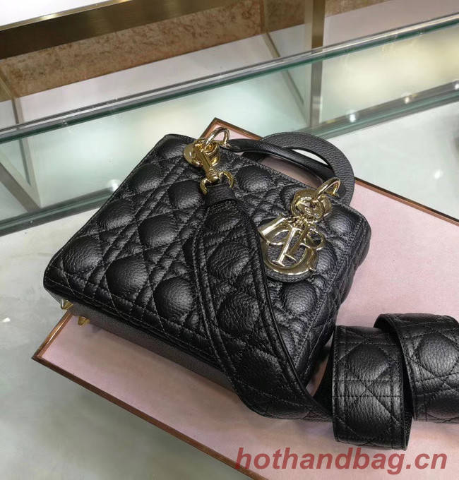 Dior MINI LADY DIOR CALFSKIN BAG M0574 black