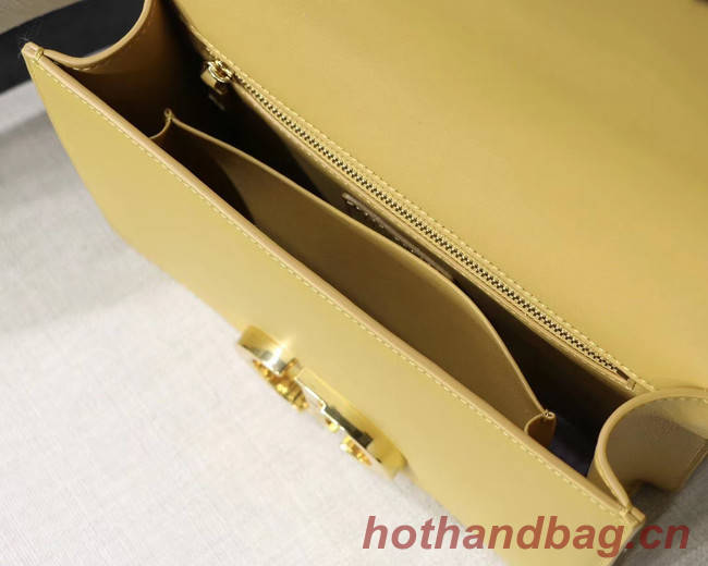 Dior 30 MONTAIGNE CALFSKIN BAG M9203 yellow