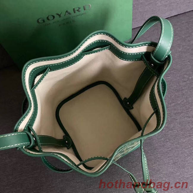 Goyard petit flot drawstring Bag G6959 green