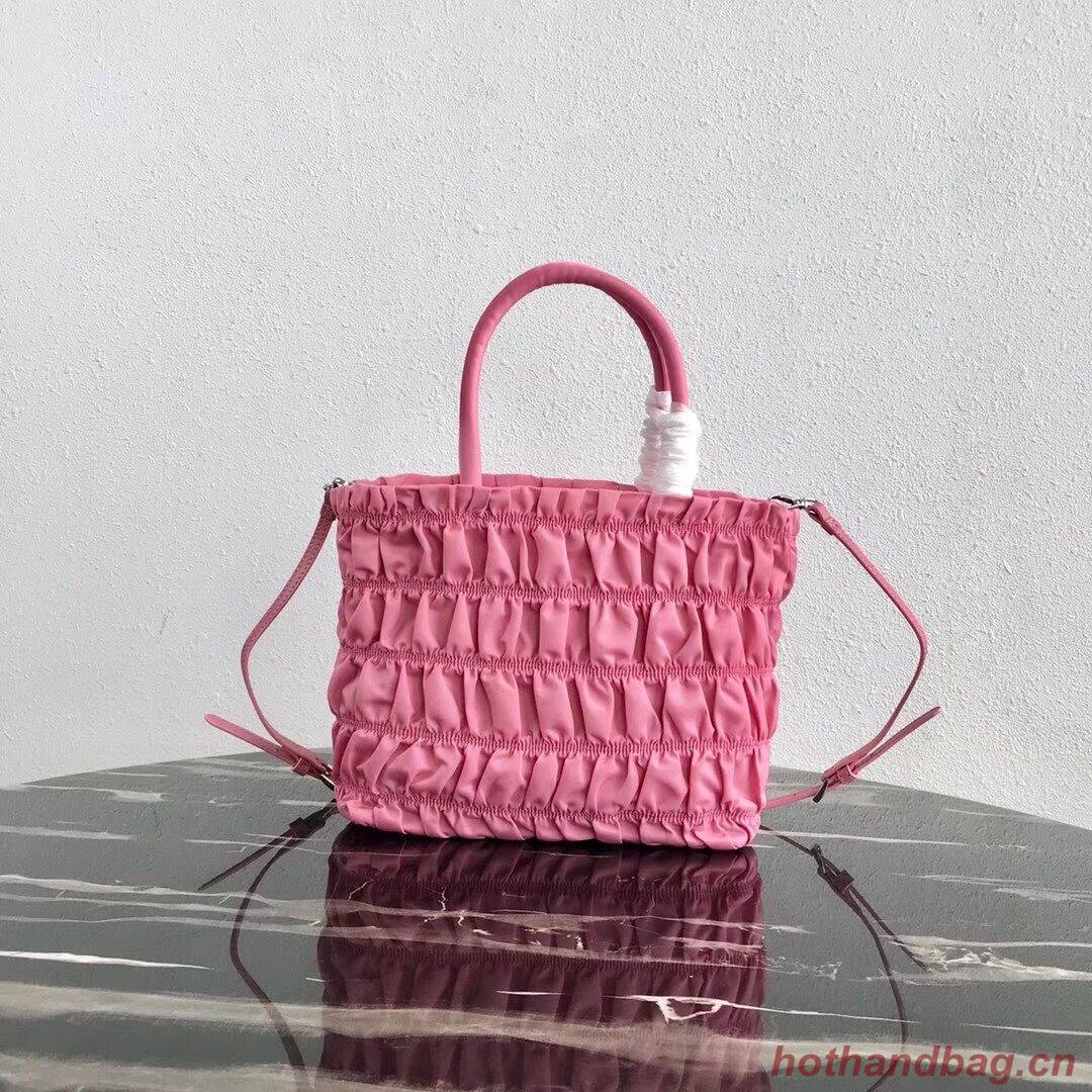 Prada Re-Edition nylon Tote bag 1BG321 pink