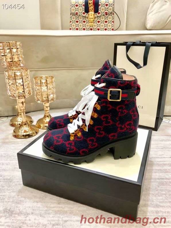 Gucci Short boots GG1586BL-1