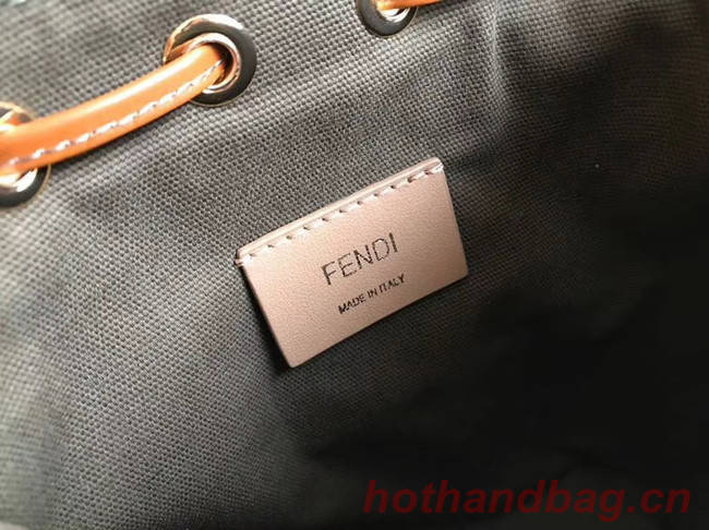 FENDI MON TRESOR Mini bag in green canvas 8BS010