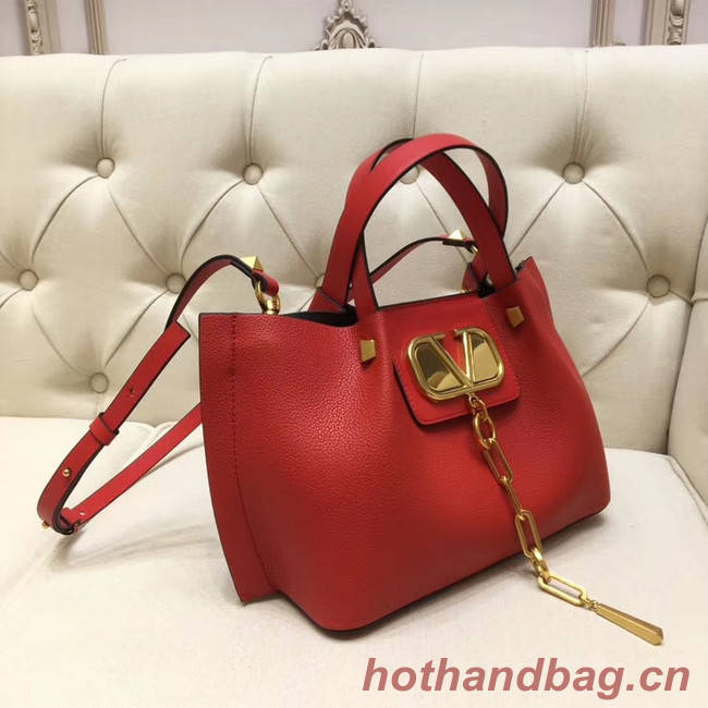 VALENTINO Origianl leather tote 2070 red