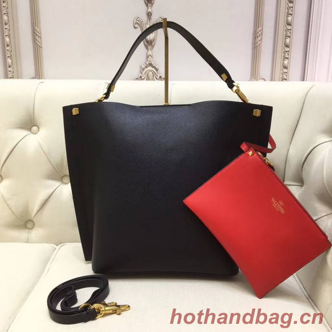 VALENTINO Origianl leather tote 2078 black