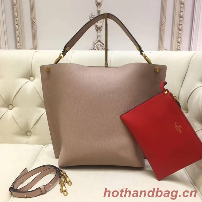 VALENTINO Origianl leather tote 2078 light pink