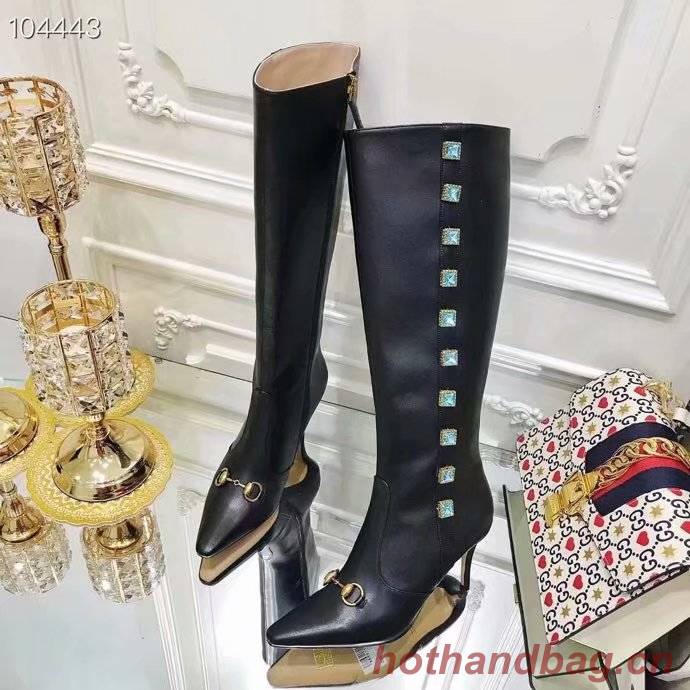 Gucci thigh boot GG1589BL-2 Heel height 7CM