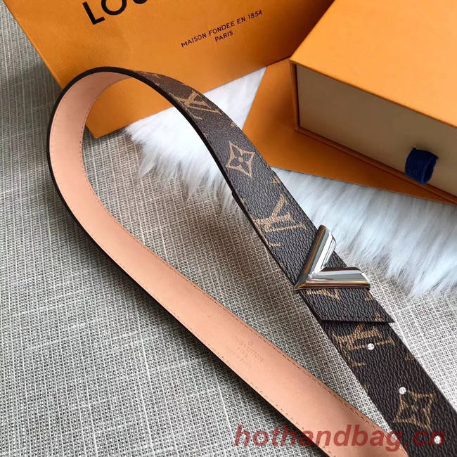 Louis Vuitton Leather Belt M0197W 30MM