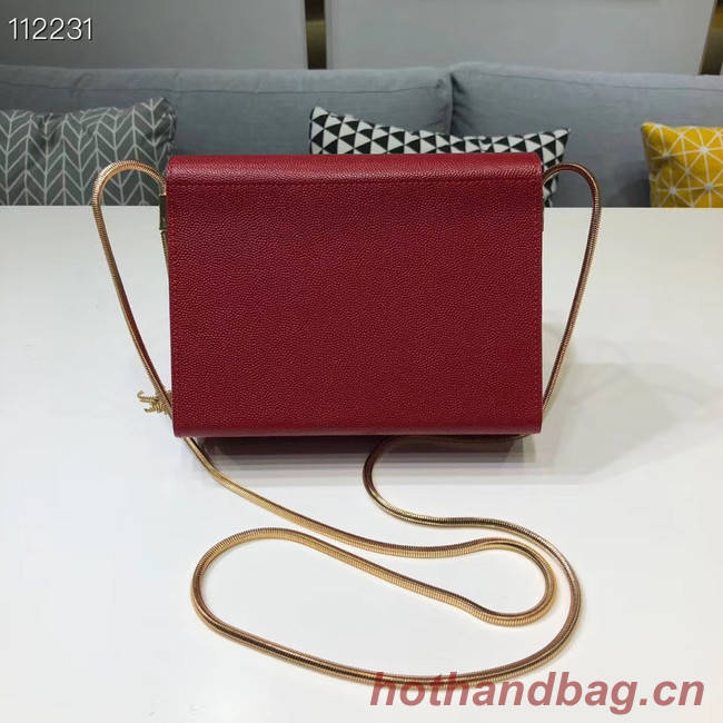 Yves Saint Laurent Kate mini Original leather Shoulder Bag Y593122 red