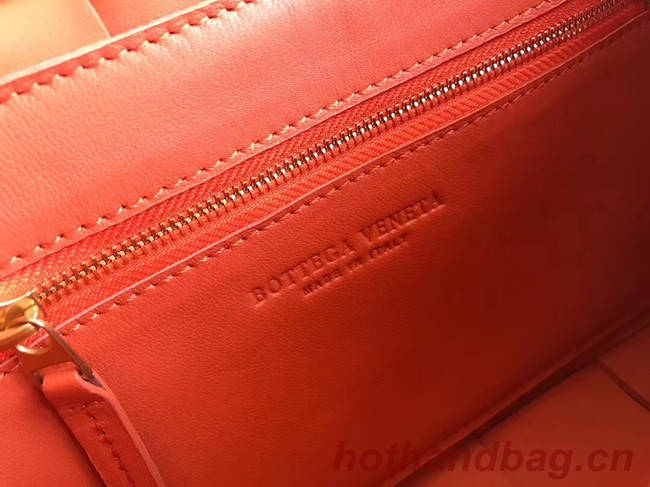 Bottega Veneta Sheepskin Weaving Original Leather 578004 orange