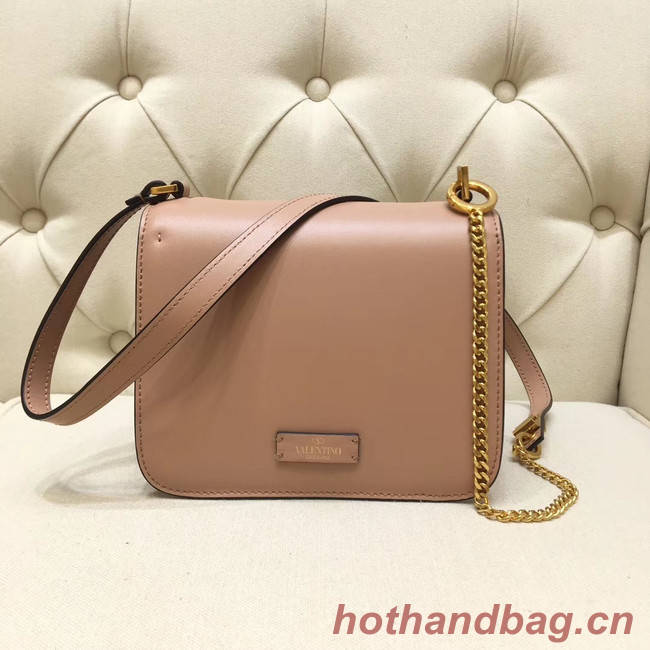 VALENTINO VLOCK Origianl leather shoulder bag 0906 light pink