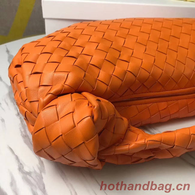 Bottega Veneta Original Weave Leather Bag BV4589 orange