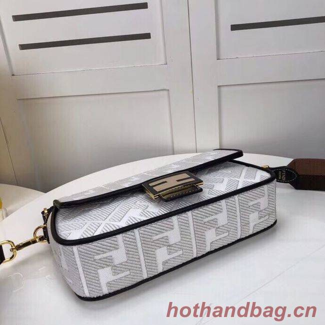 FENDI fabric bag F0386 white