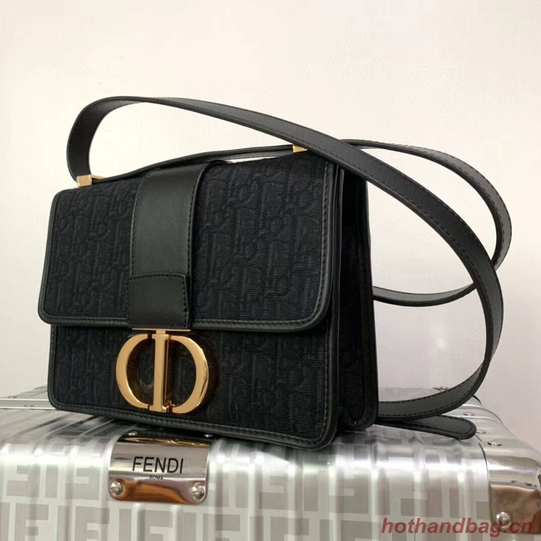 Dior 30 MONTAIGNE CANVAS BAG C9203 black