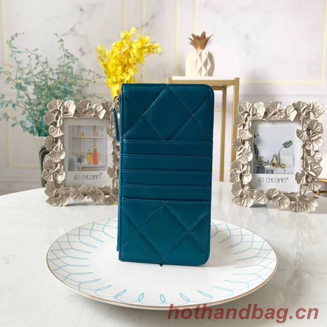 CHANEL 19 Mobile phone case Card Holder AP1182 blue