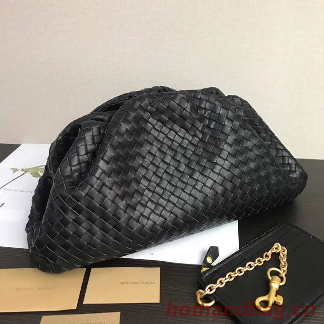 Bottega Veneta Weave Clutch bag 585853 black