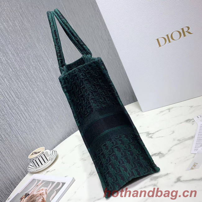 DIOR BOOK TOTE EMBROIDERED CANVAS BAG M1287-8