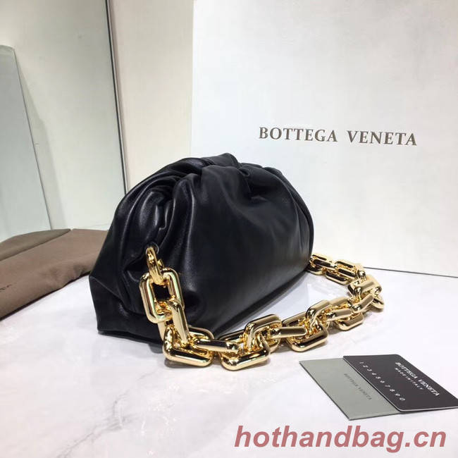 Bottega Veneta Nappa lambskin soft Shoulder Bag 620230 black