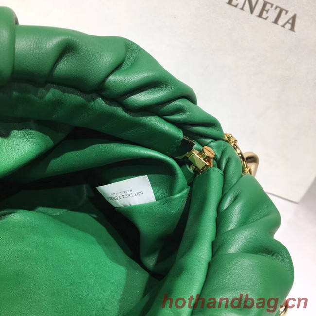 Bottega Veneta Nappa lambskin soft Shoulder Bag 620230 green