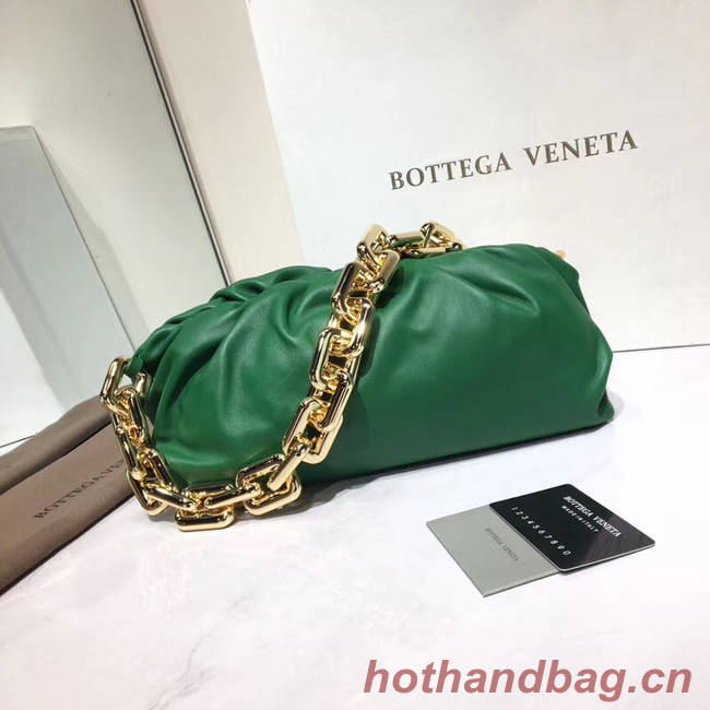 Bottega Veneta Nappa lambskin soft Shoulder Bag 620230 green