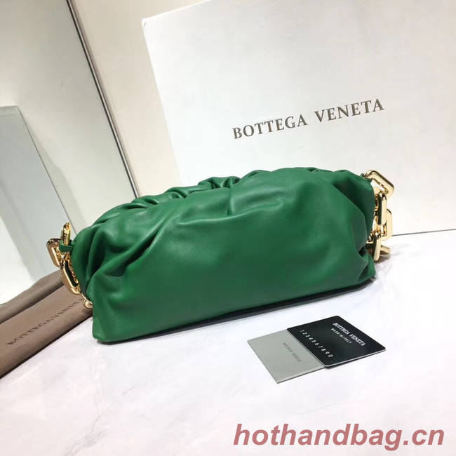 Bottega Veneta Nappa lambskin soft Shoulder Bag 620230 green