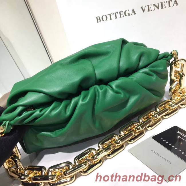 Bottega Veneta Nappa lambskin soft Shoulder Bag 620230 green