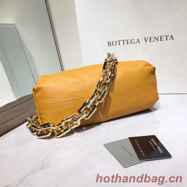 Bottega Veneta Nappa lambskin soft Shoulder Bag 620230 yellow