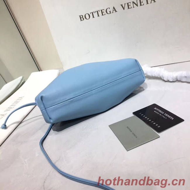 Bottega Veneta Nappa lambskin soft Shoulder Bag 98057 light blue