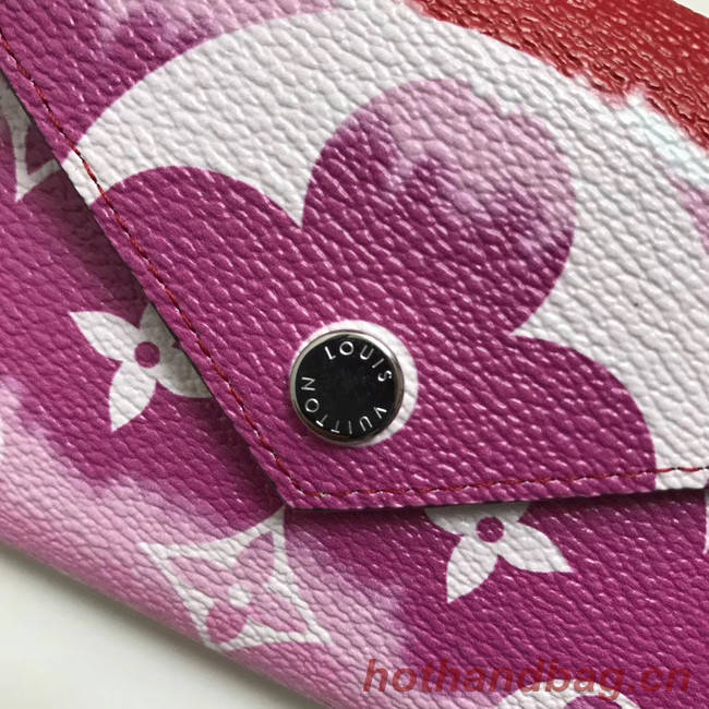 Louis vuitton ESCALE VICTORINE Wallet M68842 rose