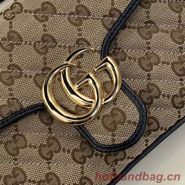 Gucci GG Supreme canvas Mini Top Handle Bag 583571 Black