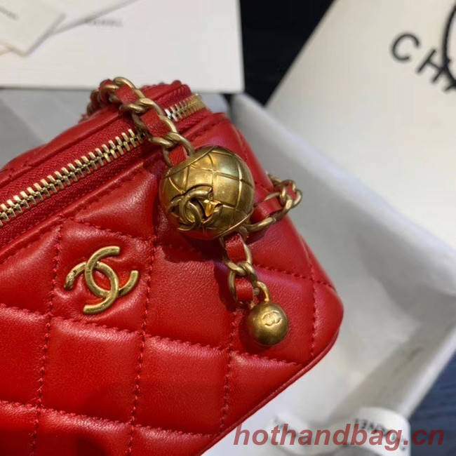 Chanel Original Small classic chain box handbag AP1447 red