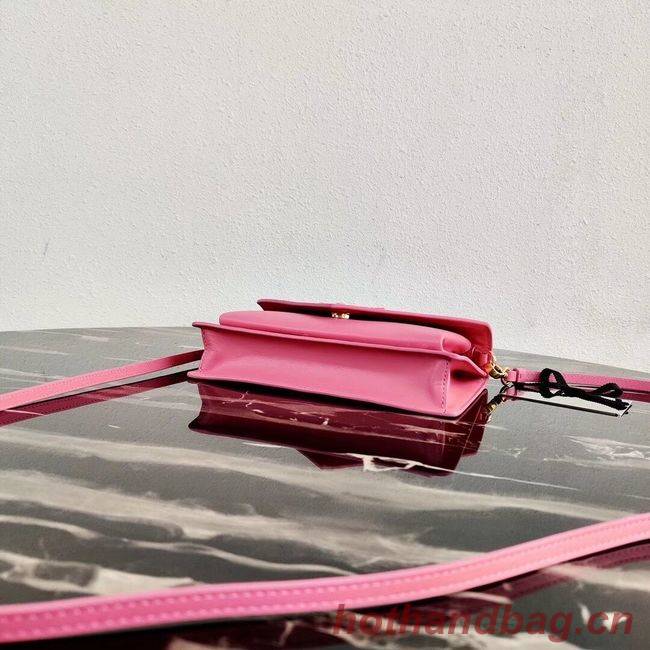 Prada Saffiano leather mini-bag 1BP020 pink