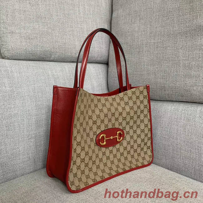 Gucci 1955 Horsebit tote bag 623694 red