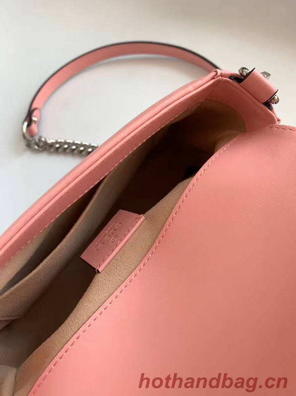 Gucci GG Marmont mini top handle bag 547260 pink