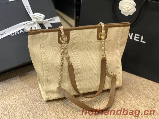 Chanel Shoulder Bag A66942 Beige