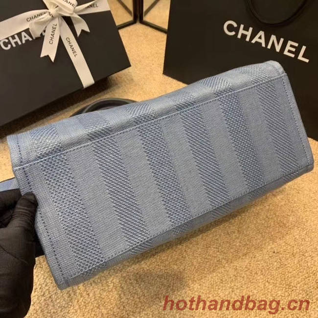 Chanel Shopping bag A66941 blue