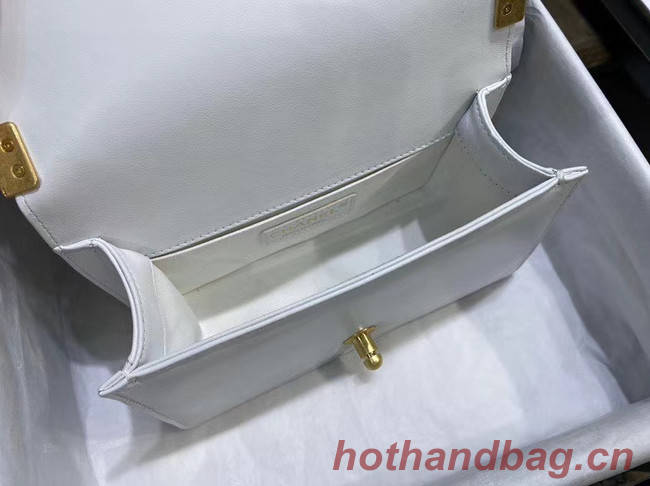 Small boy chanel handbag AS67085 white