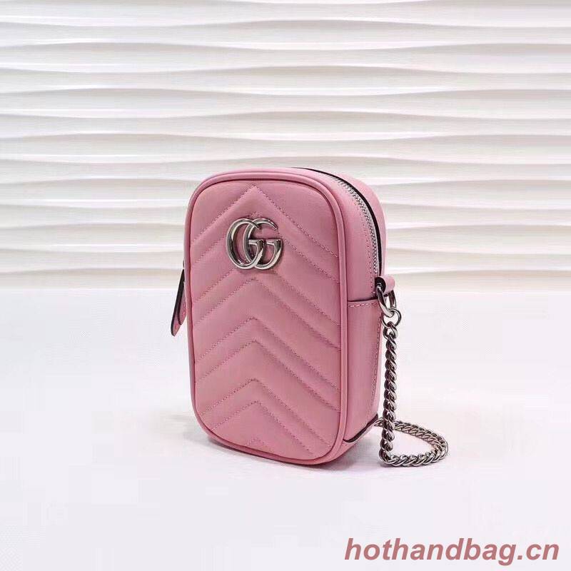 Gucci GG Marmont Mini Bag 575188 Pink