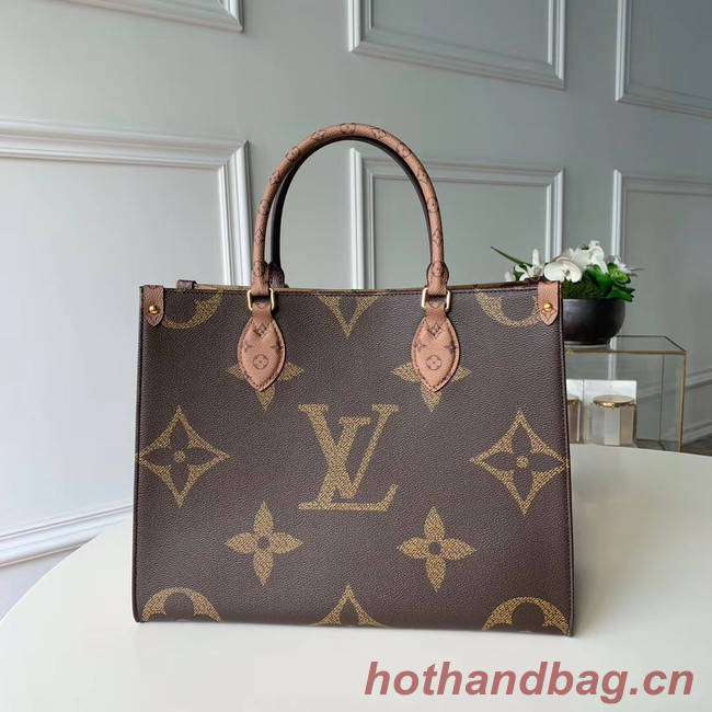 Louis vuitton original ONTHEGO Monogram Reverse Medium tote bag M45321